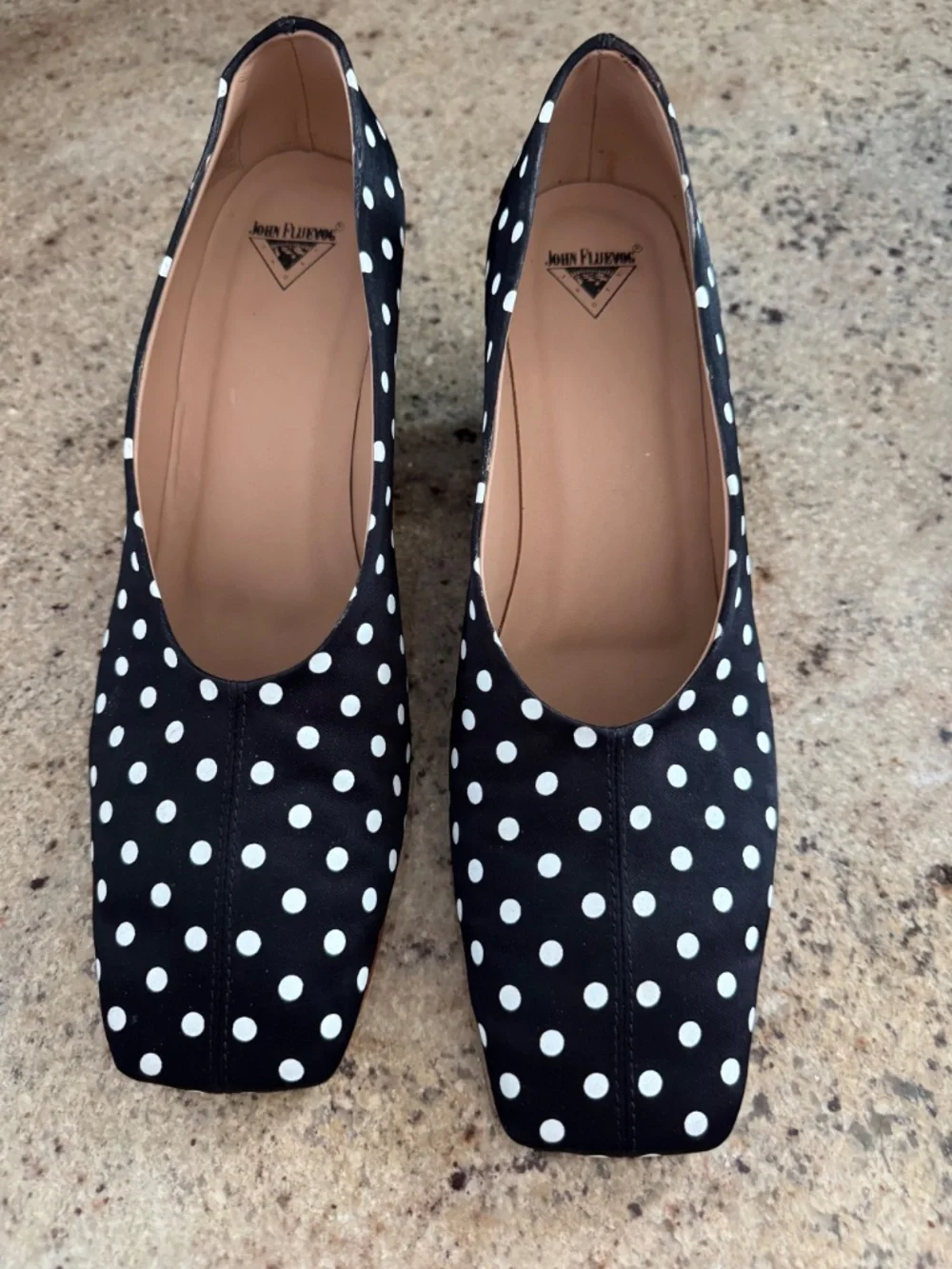 John Fluevog HeartBreakers Kecia Square-toe pumps